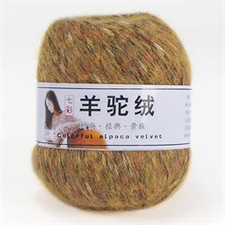 Alpaca Velvet 27 золотая олива 2883 - фото 6151