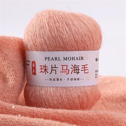 Pearl Mohair 15 персик 2910