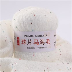 Pearl Mohair 01 белый 2915