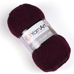 Merino De Luxe 50 577 бордовый 3310