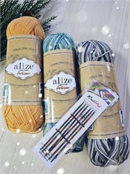 Набор Alize Superwash Artisan+ спицы knitpro 3902